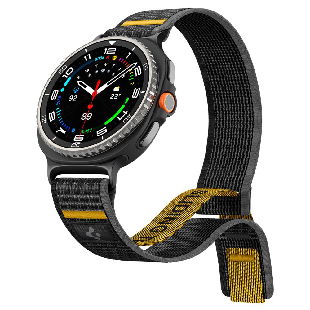 Curea Spigen Athlex Air pentru Samsung Galaxy Watch8 / Watch8 Classic Series, Neagra AMP10111