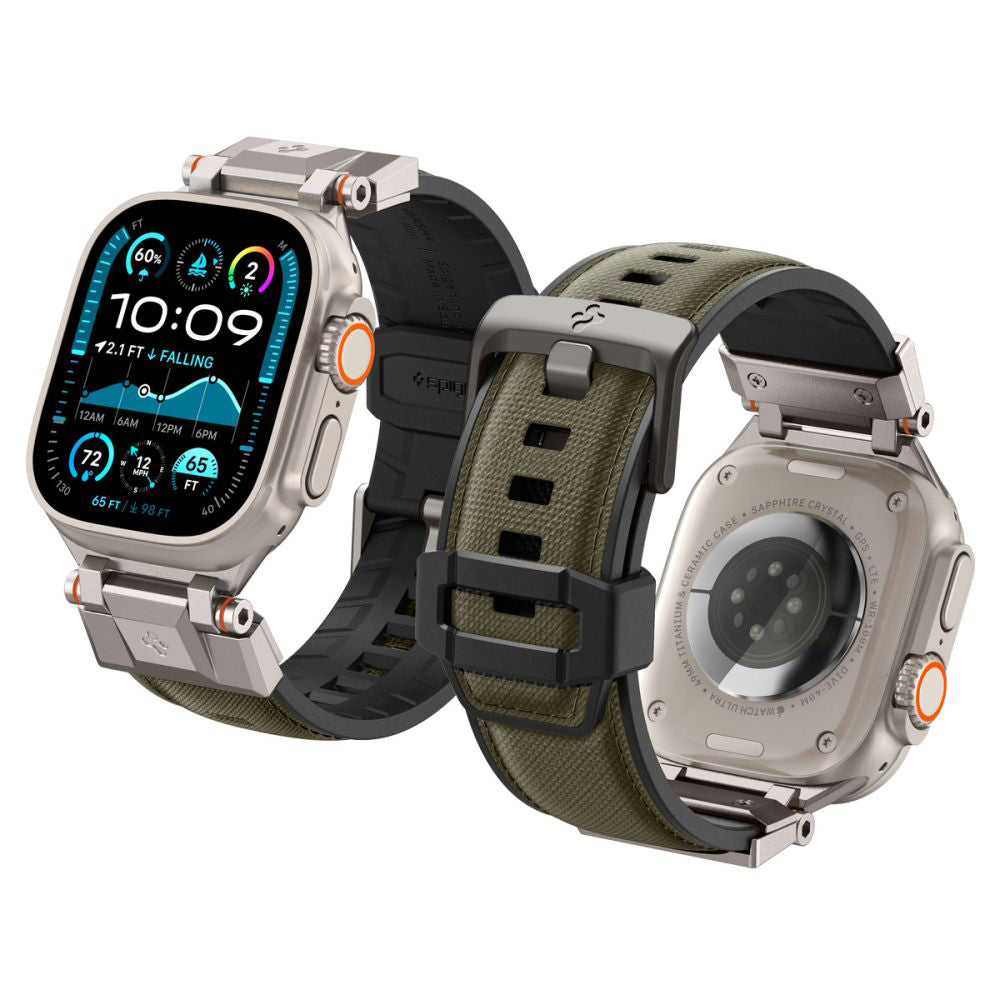 Curea Spigen DuraPro Armor pentru Apple Watch 49mm / 46mm / 45mm / 44mm / 42mm Series, Verde AMP09102