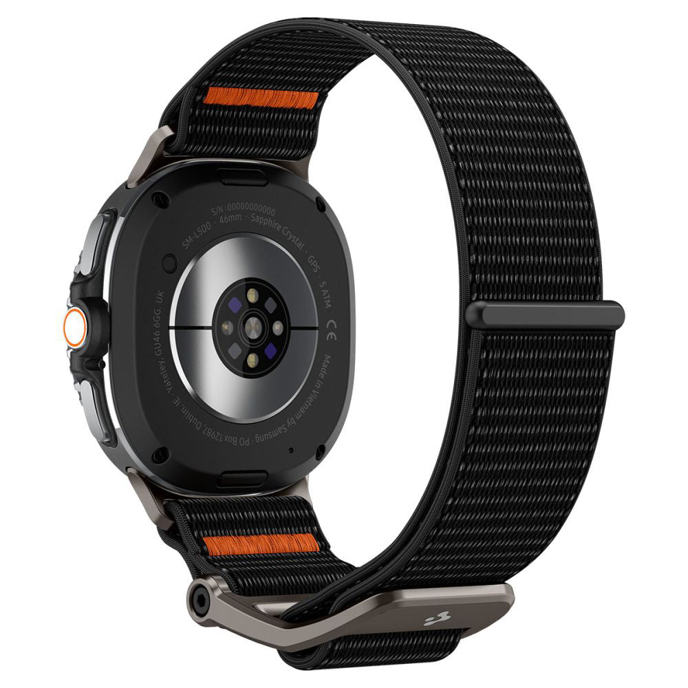 Curea Spigen DuraPro Flex pentru Samsung Galaxy Watch8 / Watch8 Classic Series, Neagra AMP10116
