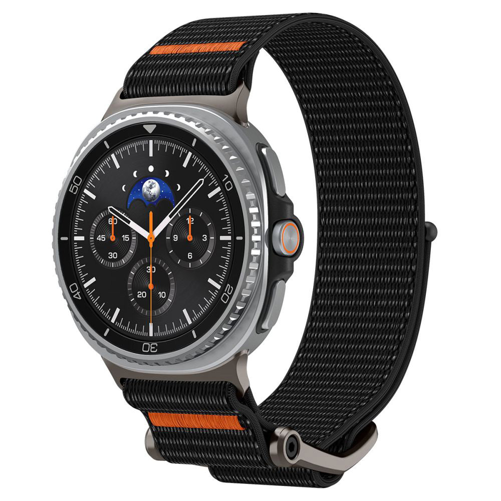 Curea Spigen DuraPro Flex pentru Samsung Galaxy Watch8 / Watch8 Classic Series, Neagra AMP10116