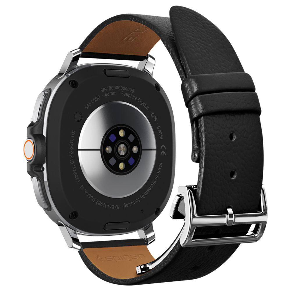 Curea Spigen Enzo pentru Samsung Galaxy Watch9 / Watch8 / Watch8 Classic Series, Neagra AMP10119