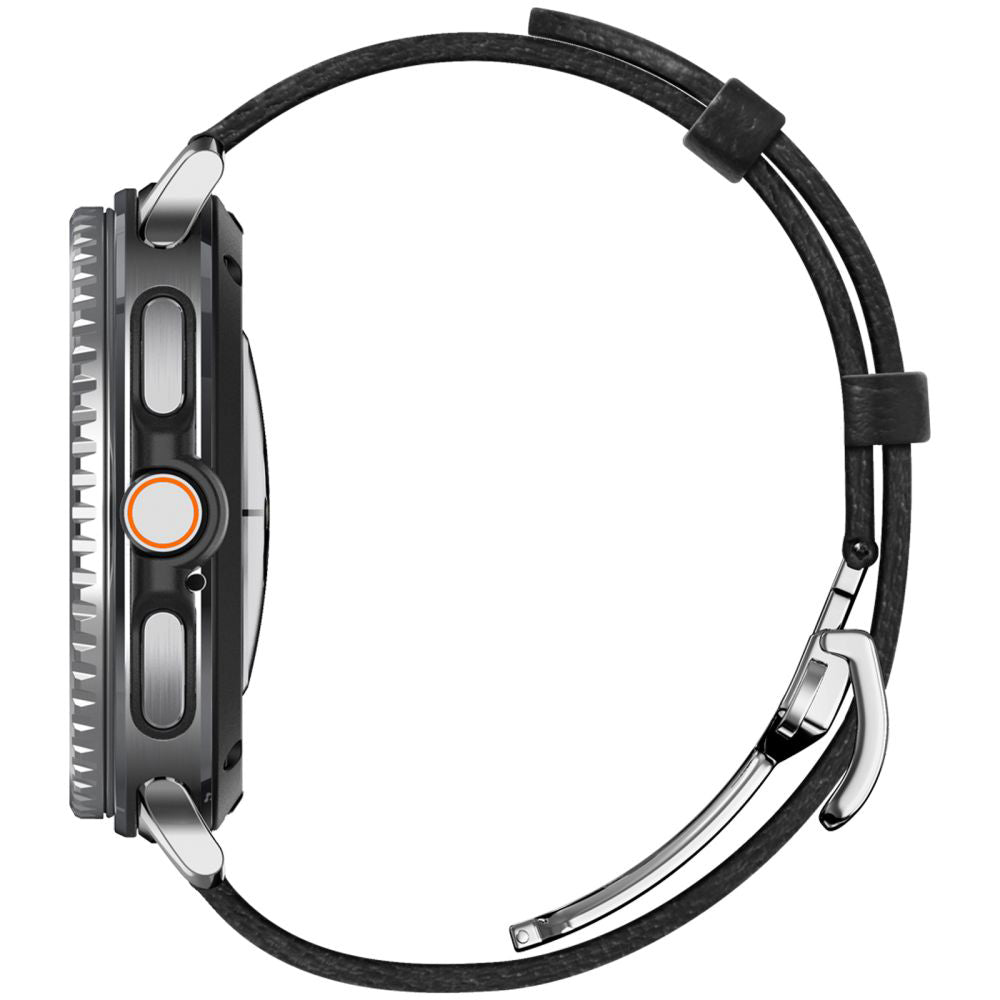 Curea Spigen Enzo pentru Samsung Galaxy Watch9 / Watch8 / Watch8 Classic Series, Neagra AMP10119