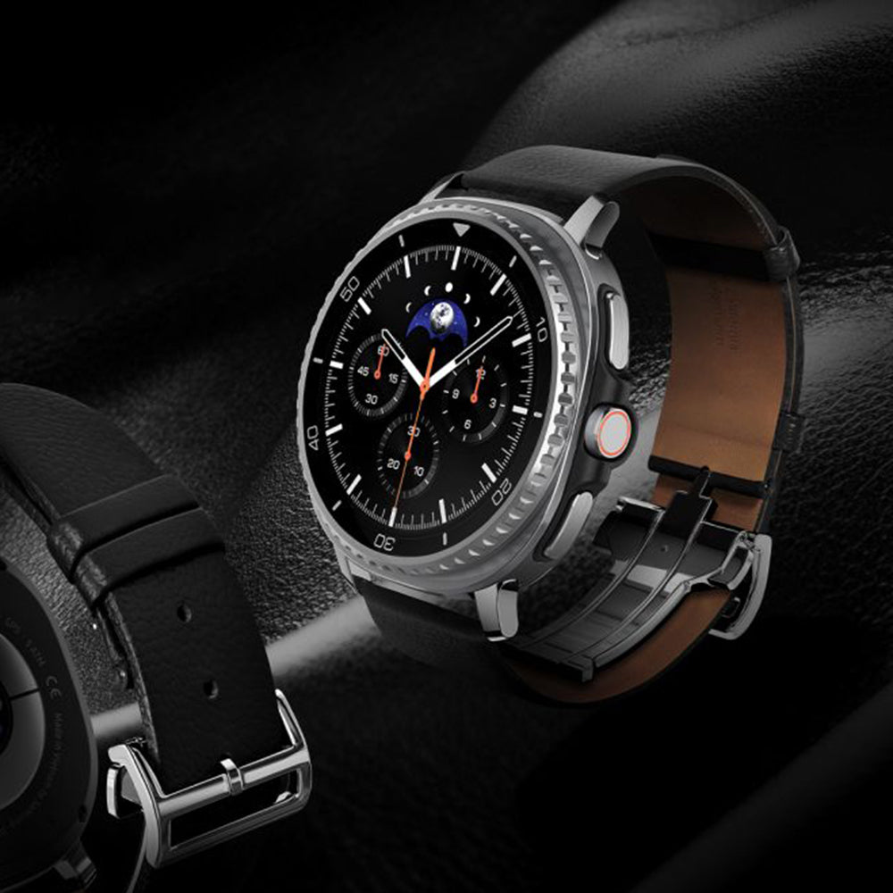 Curea Spigen Enzo pentru Samsung Galaxy Watch9 / Watch8 / Watch8 Classic Series, Neagra AMP10119