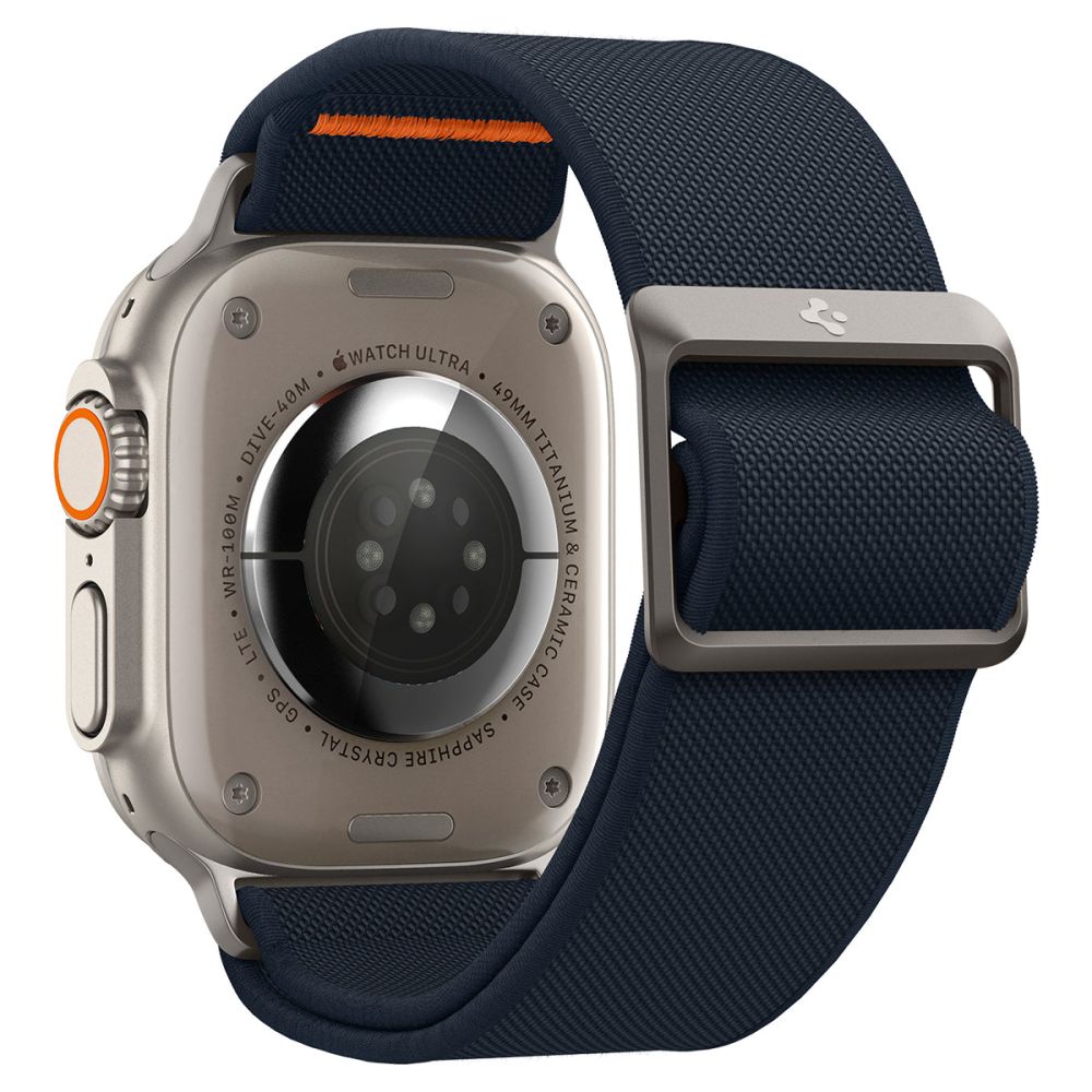 Curea Spigen Fit Lite Ultra pentru Apple Watch 49mm / 46mm / 45mm / 44mm / 42mm Series, Bleumarin AMP05984