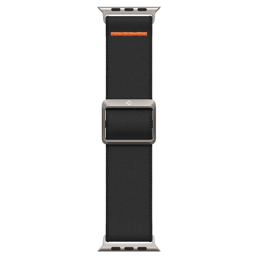 Curea Spigen Fit Lite Ultra pentru Apple Watch 49mm / 46mm / 45mm / 44mm / 42mm Series, Neagra AMP05983