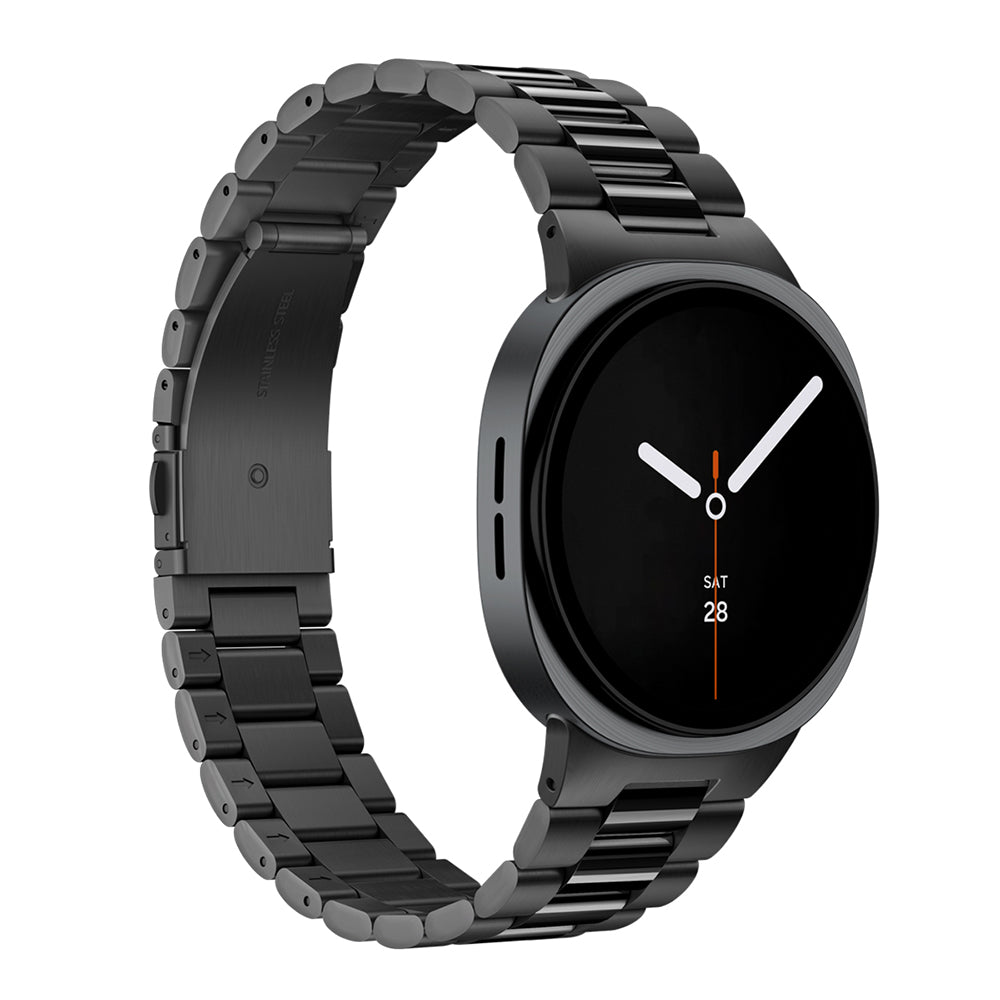 Curea Spigen Modern Fit 316L pentru Samsung Galaxy Watch9 / Watch8 / Watch8 Classic Series, Neagra AMP11608