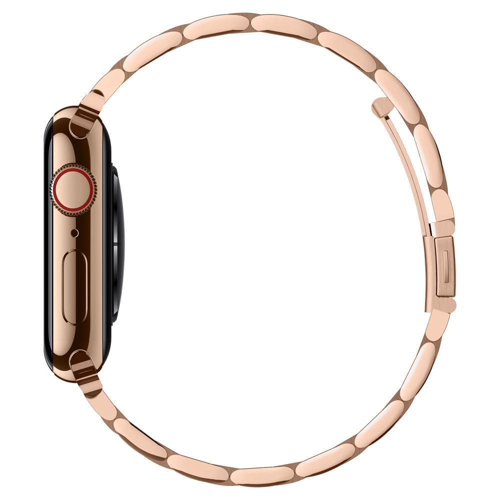 Curea Spigen Modern Fit pentru Apple Watch 42mm / 41mm / 40mm / 38mm Series, Roz Aurie 061MP25944