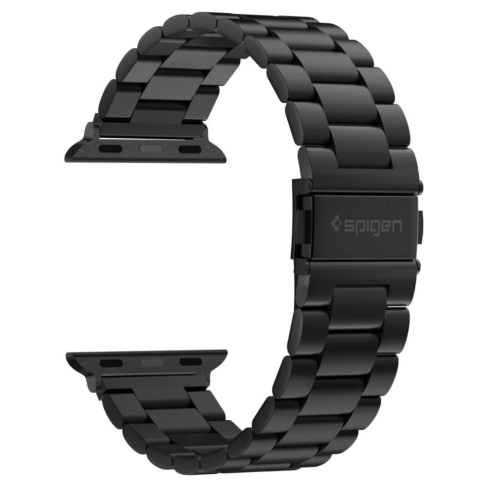 Curea Spigen Modern Fit pentru Apple Watch 49mm / 46mm / 45mm / 44mm / 42mm Series, Neagra 062MP25403