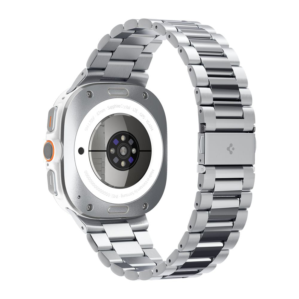 Curea Spigen Modern Fit pentru Samsung Galaxy Watch Ultra Series, Argintie AMP08823