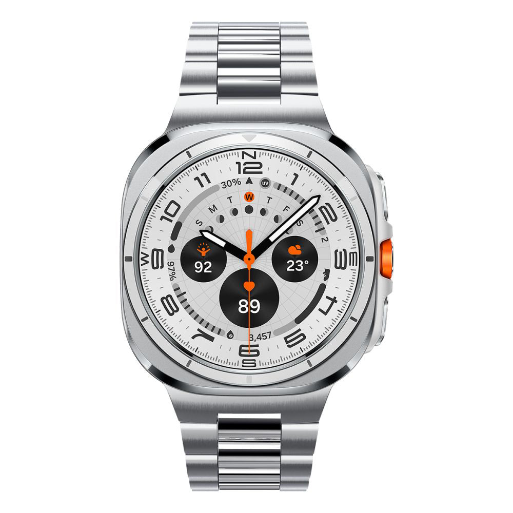 Curea Spigen Modern Fit pentru Samsung Galaxy Watch Ultra Series, Argintie AMP08823