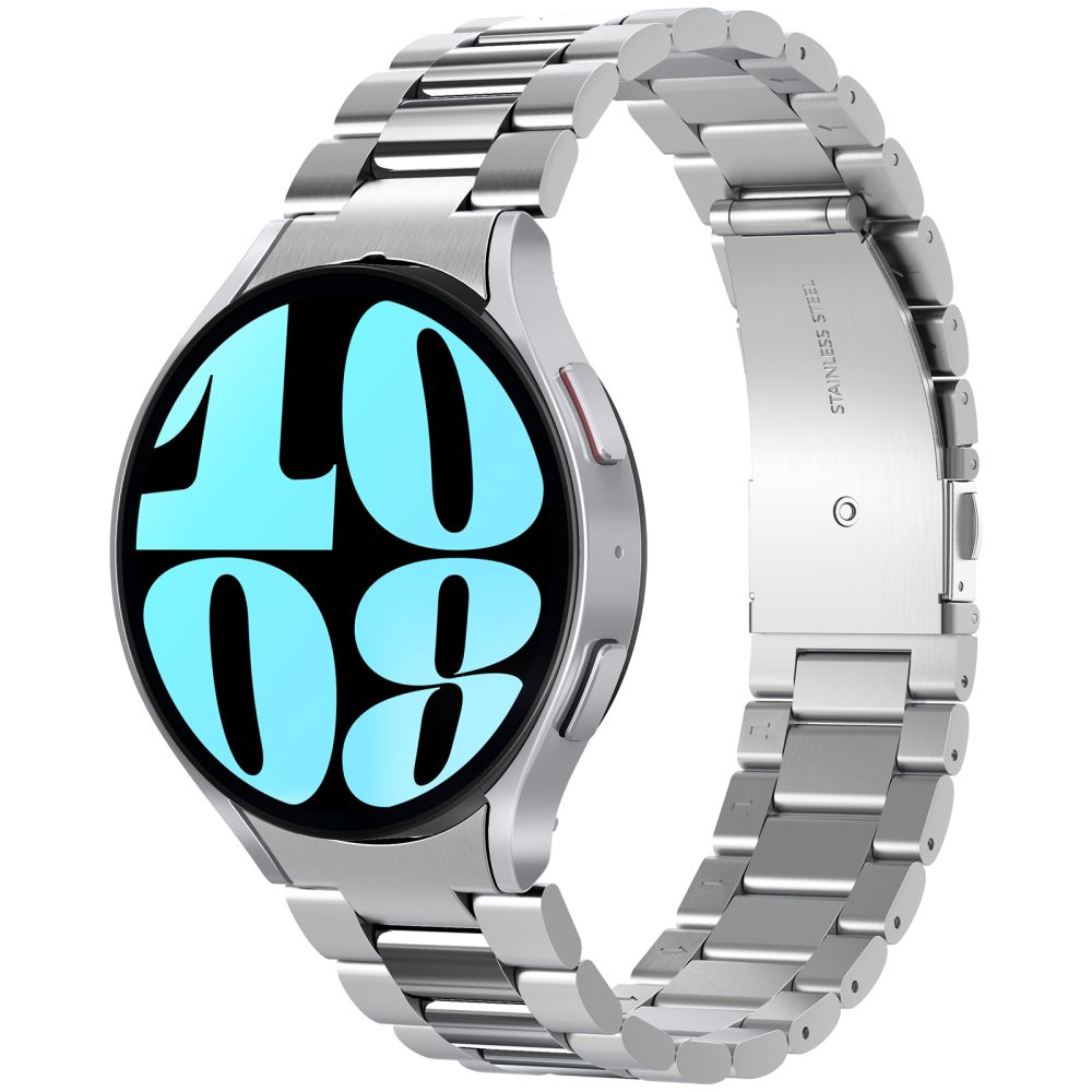Curea Spigen Modern Fit pentru Samsung Galaxy Watch6 44mm, Argintie