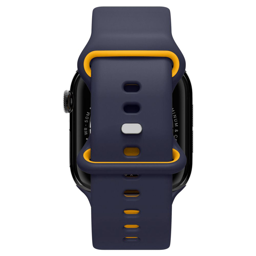 Curea Spigen Nano Pop pentru Apple Watch 42mm / 41mm / 40mm / 38mm Series, Bleumarin AMP09325
