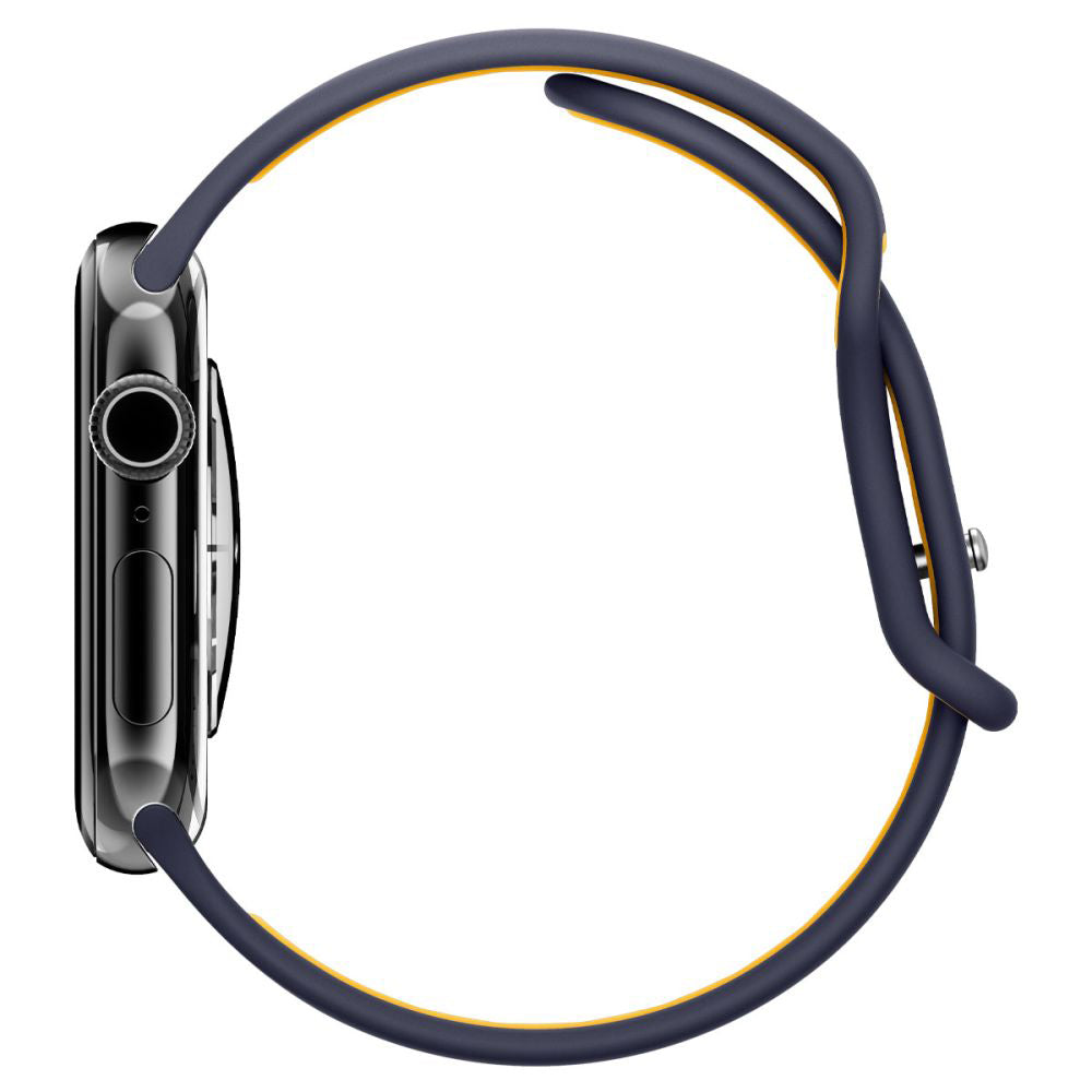 Curea Spigen Nano Pop pentru Apple Watch 42mm / 41mm / 40mm / 38mm Series, Bleumarin AMP09325