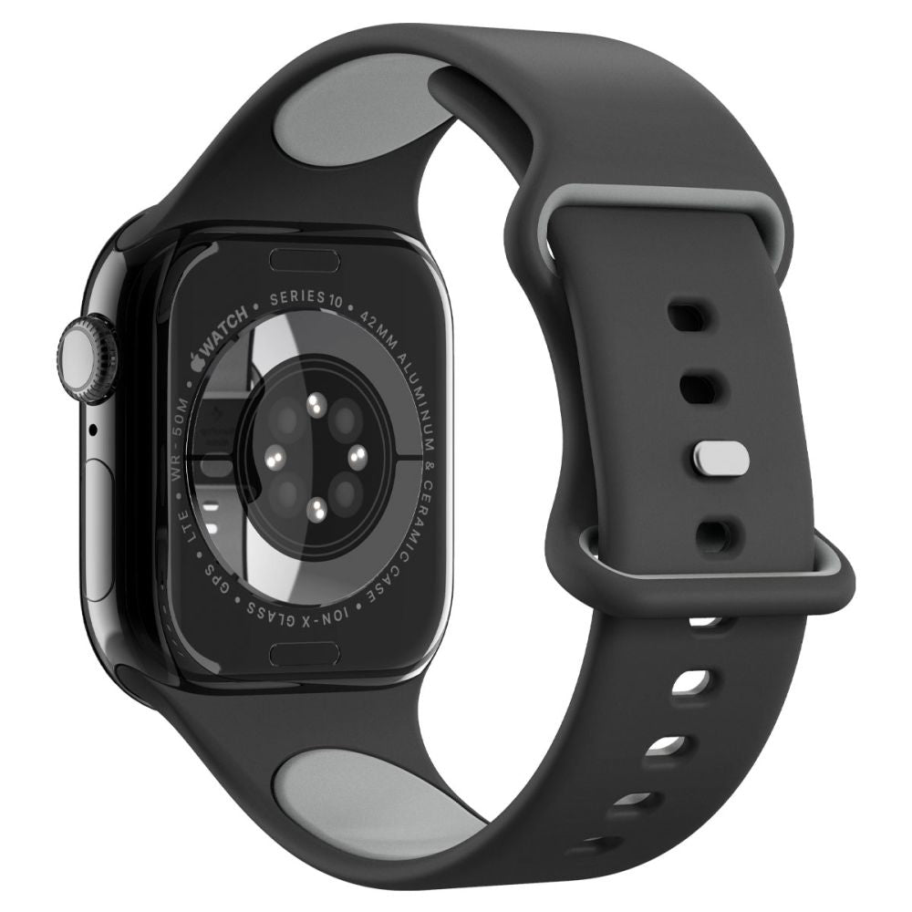 Curea Spigen Nano Pop pentru Apple Watch 42mm / 41mm / 40mm / 38mm Series, Neagra AMP09324