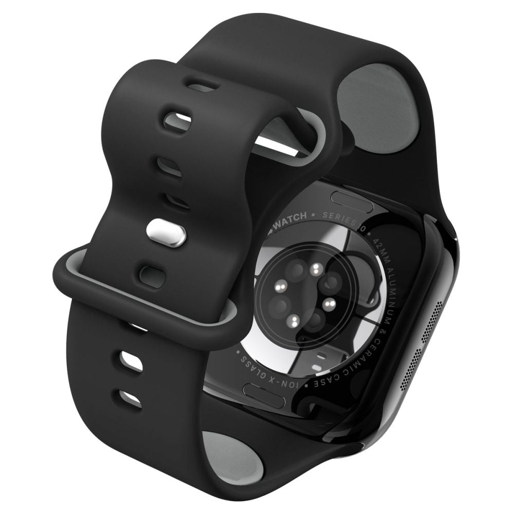 Curea Spigen Nano Pop pentru Apple Watch 42mm / 41mm / 40mm / 38mm Series, Neagra AMP09324