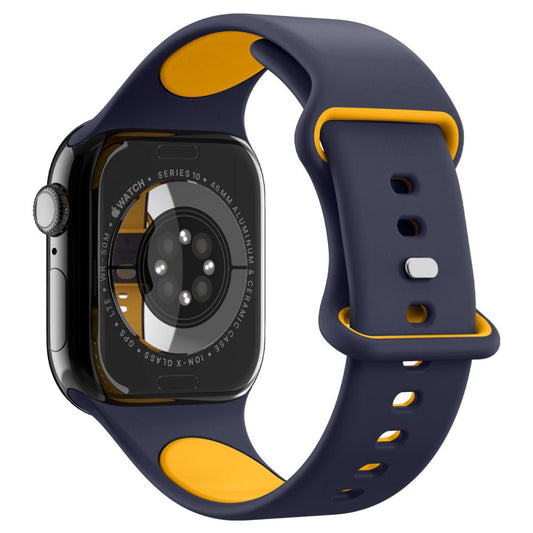 Curea Spigen Nano Pop pentru Apple Watch 49mm / 46mm / 45mm / 44mm / 42mm Series, Bleumarin