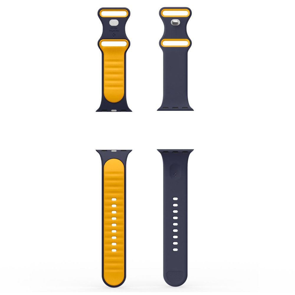 Curea Spigen Nano Pop pentru Apple Watch 49mm / 46mm / 45mm / 44mm / 42mm Series, Bleumarin AMP09322
