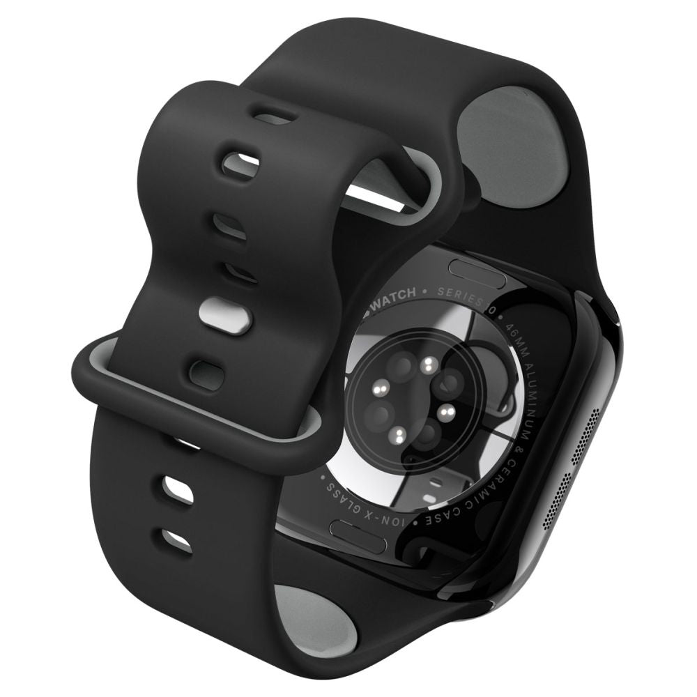 Curea Spigen Nano Pop pentru Apple Watch 49mm / 46mm / 45mm / 44mm / 42mm Series, Neagra AMP09321