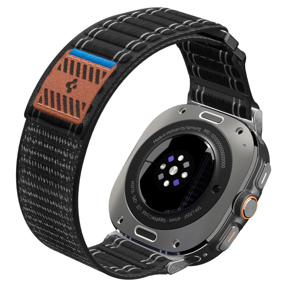 Curea Spigen WBF0 pentru Samsung Galaxy Watch Ultra, Neagra AMP10146