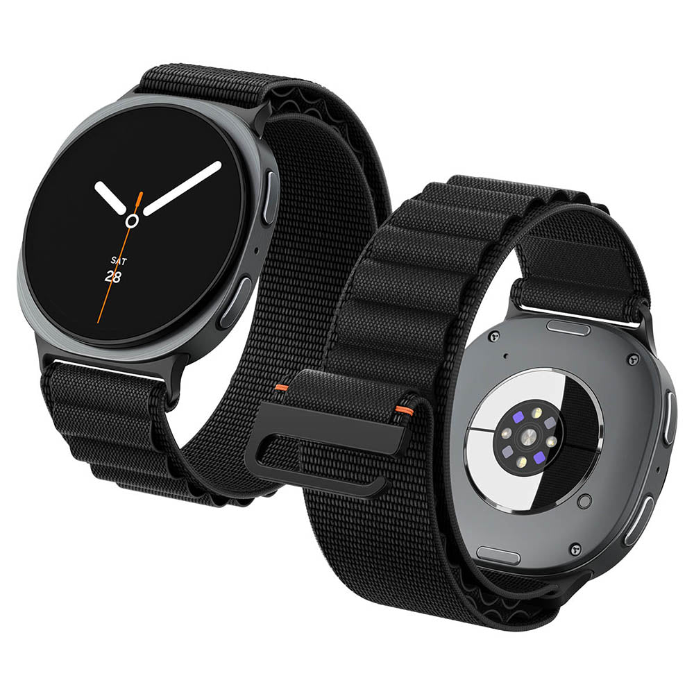 Curea Spigen WBF1 pentru Samsung Galaxy Watch9 / Watch8 / Watch8 Classic Series, Neagra AMP11607