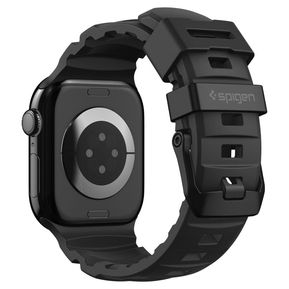 Curea Spigen WBS2 pentru Apple Watch 49mm / 46mm / 45mm / 44mm Series, Neagra AMP10508