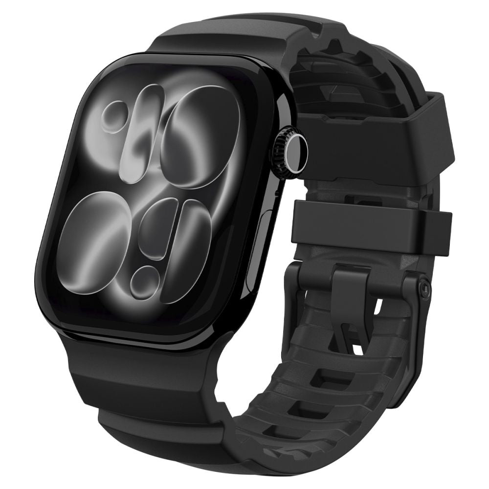 Curea Spigen WBS2 pentru Apple Watch 49mm / 46mm / 45mm / 44mm Series, Neagra AMP10508