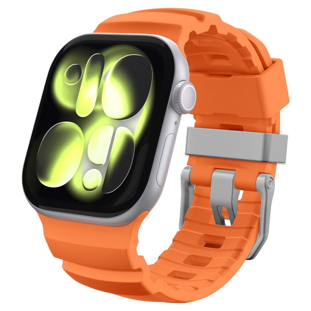 Curea Spigen WBS2 pentru Apple Watch 49mm / 46mm / 45mm / 44mm Series, Portocalie AMP10509