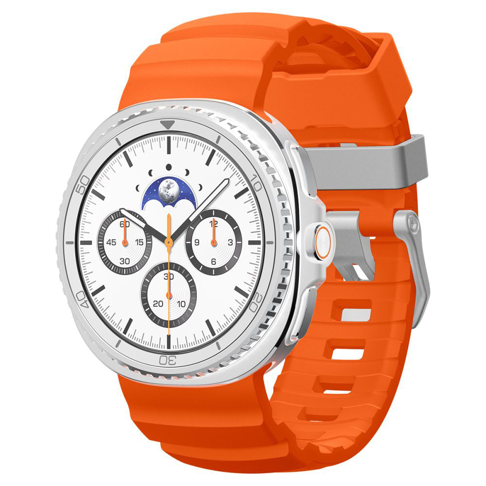 Curea Spigen WBS2 pentru Samsung Galaxy Watch8 / Watch8 Classic Series, Portocalie