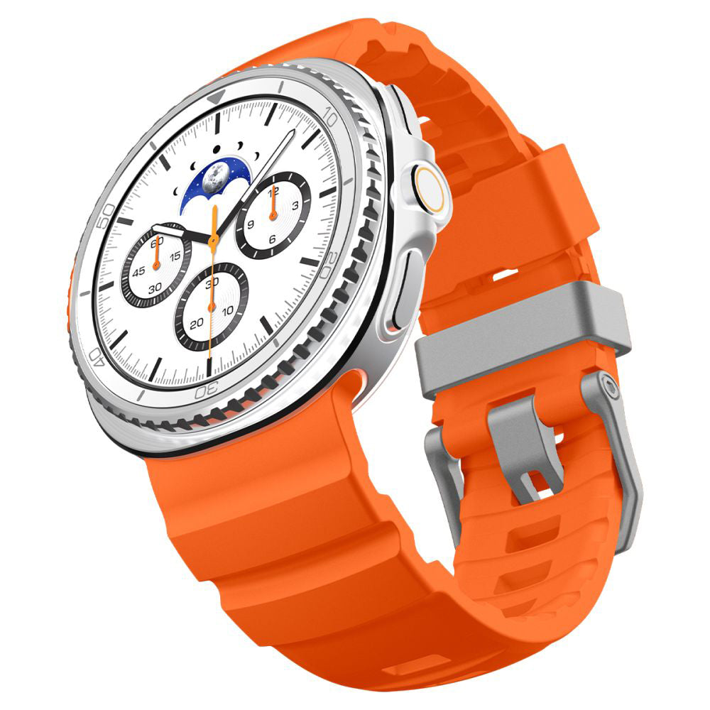 Curea Spigen WBS2 pentru Samsung Galaxy Watch8 / Watch8 Classic Series, Portocalie
