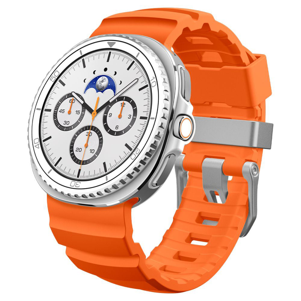 Curea Spigen WBS2 pentru Samsung Galaxy Watch8 / Watch8 Classic Series, Portocalie