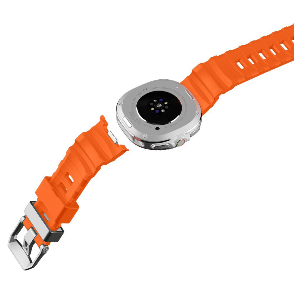 Curea Spigen WBS2 pentru Samsung Galaxy Watch8 / Watch8 Classic Series, Portocalie