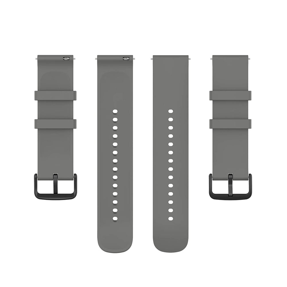 Curea Techsuit W001 pentru Samsung Galaxy Watch / Huawei Watch Series, 22mm, Gri