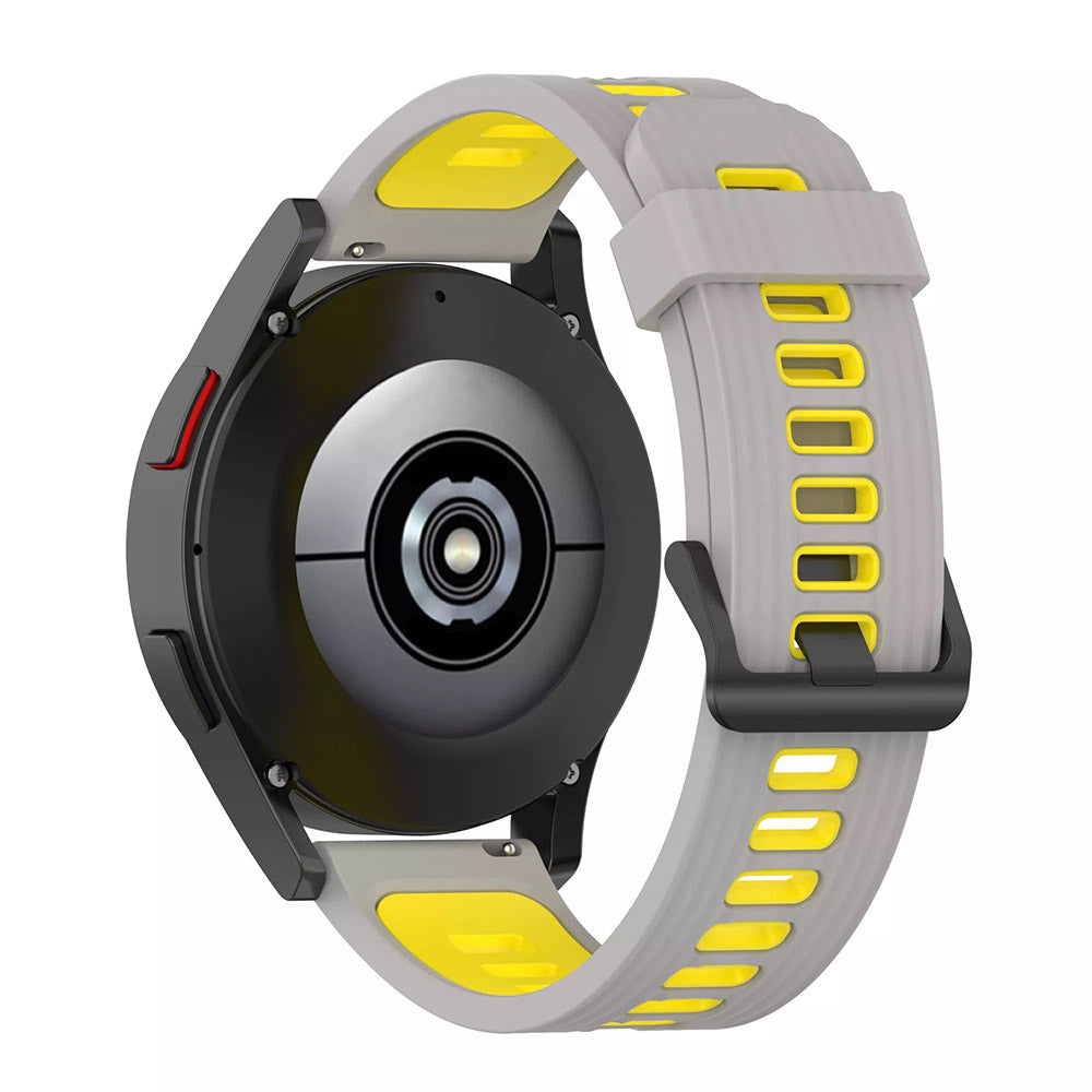 Curea Techsuit W002 pentru Huawei Watch / Xiaomi Watch Series, 22mm, Gri