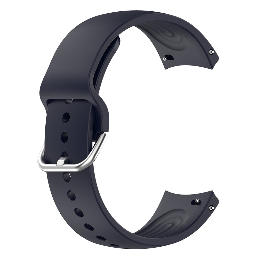 Curea Techsuit W003 pentru Huawei Watch / Xiaomi Watch Series, 22mm, Bleumarin