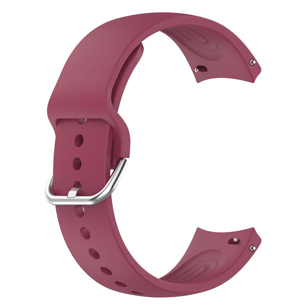 Curea Techsuit W003 pentru Huawei Watch / Xiaomi Watch Series, 22mm, Rosie Inchis
