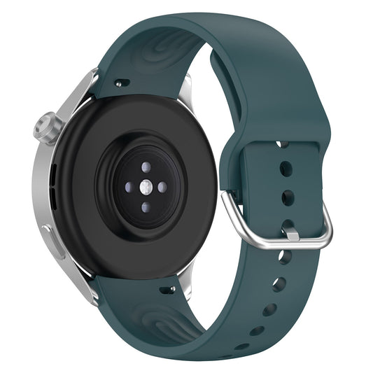Curea Techsuit W003 pentru Huawei Watch / Xiaomi Watch Series, 22mm, Verde