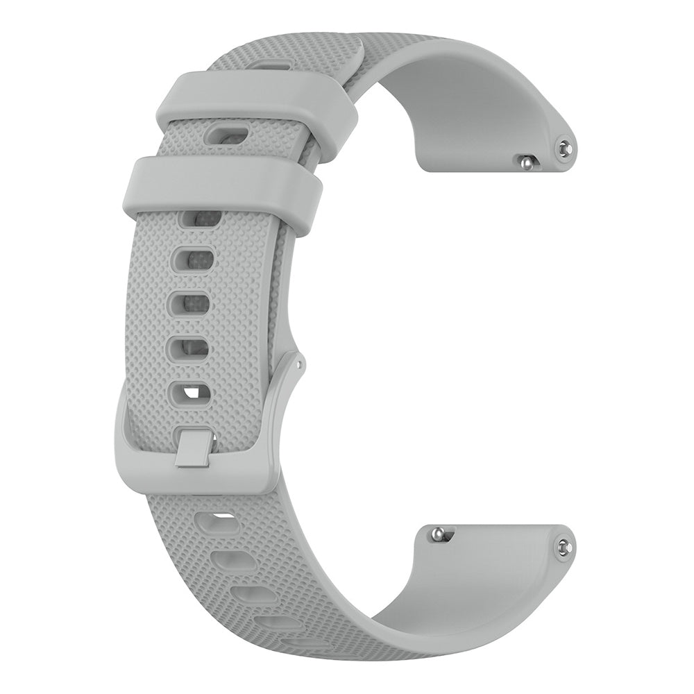 Curea Techsuit W006 pentru Huawei Watch / Garmin Watch Series, 18mm, Gri