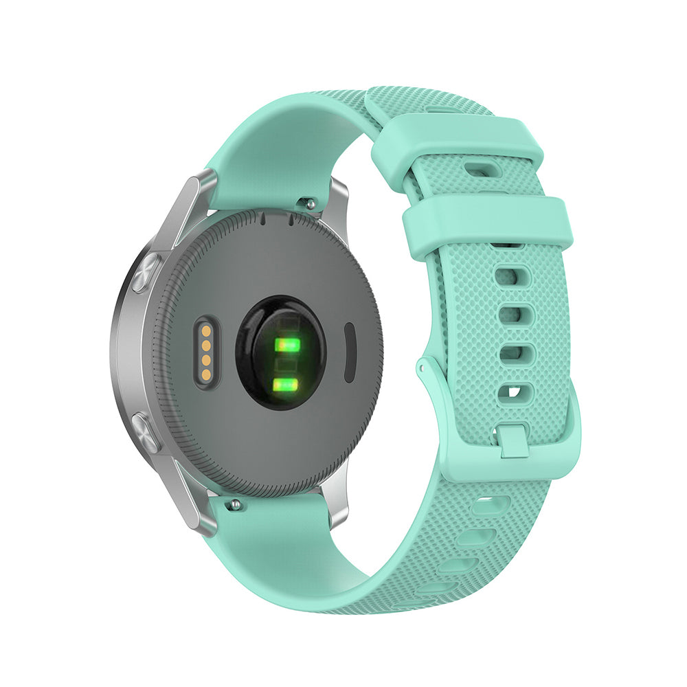 Curea Techsuit W006 pentru Huawei Watch / Garmin Watch Series, 18mm, Turcoaz