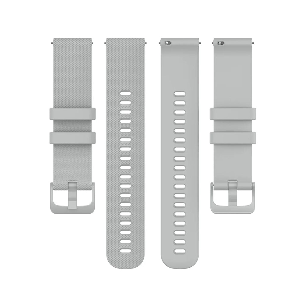 Curea Techsuit W006 pentru Samsung Galaxy Watch / Huawei Watch Series, 20mm, Gri
