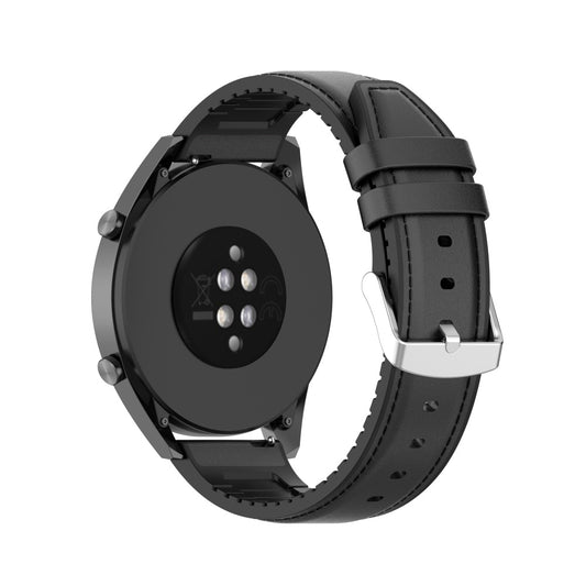 Curea Techsuit W007 pentru Samsung Galaxy Watch / Huawei Watch Series, 22mm, Neagra