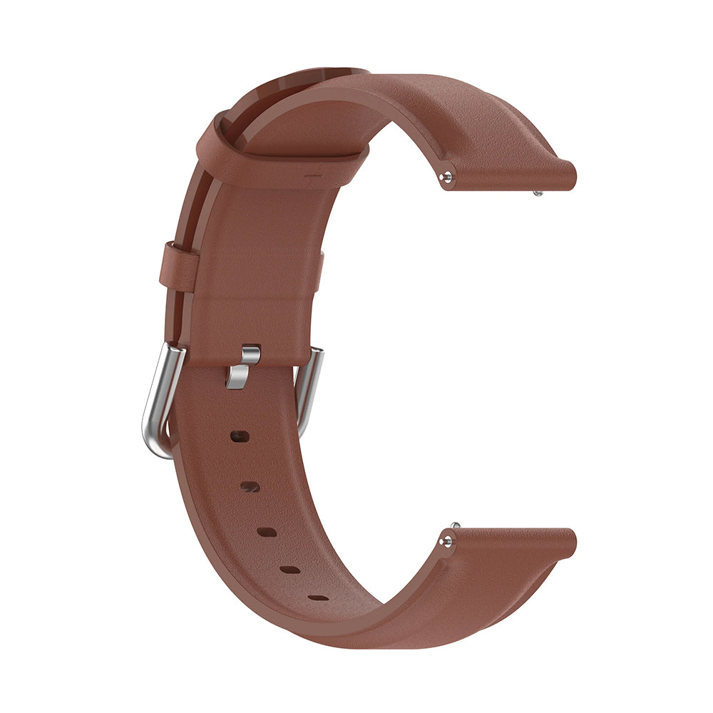 Curea Techsuit W007PU pentru Huawei Watch / Xiaomi Watch Series, Maro