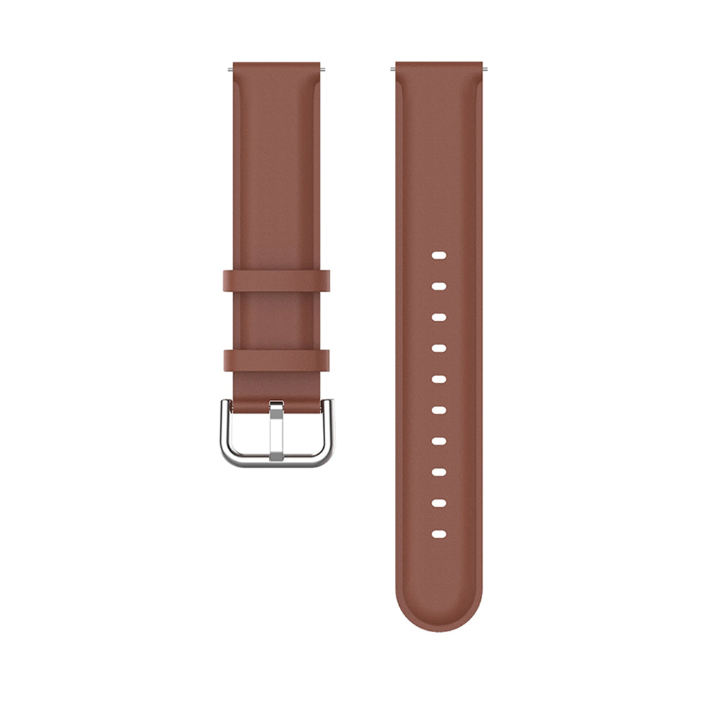 Curea Techsuit W007PU pentru Huawei Watch / Xiaomi Watch Series, Maro