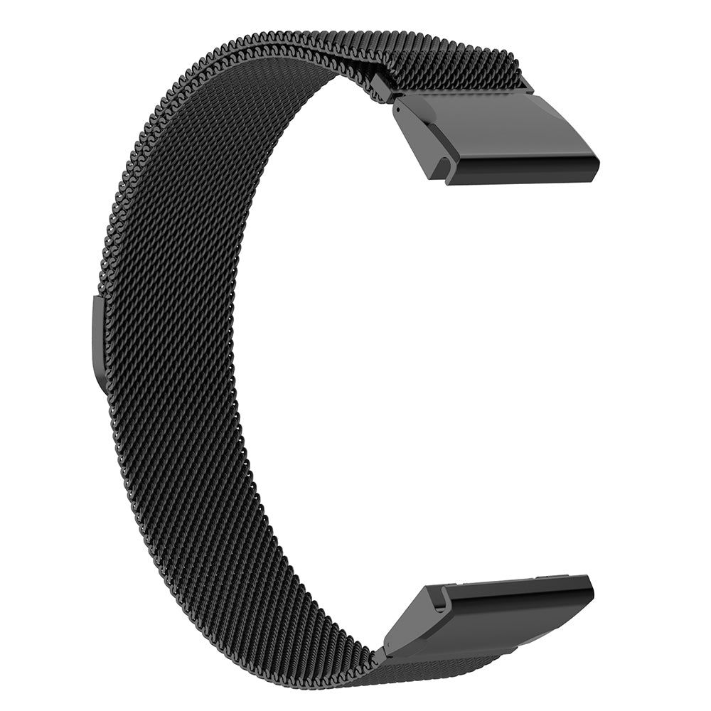 Curea Techsuit W009 pentru Garmin Watch Fenix Series, 26mm, Neagra