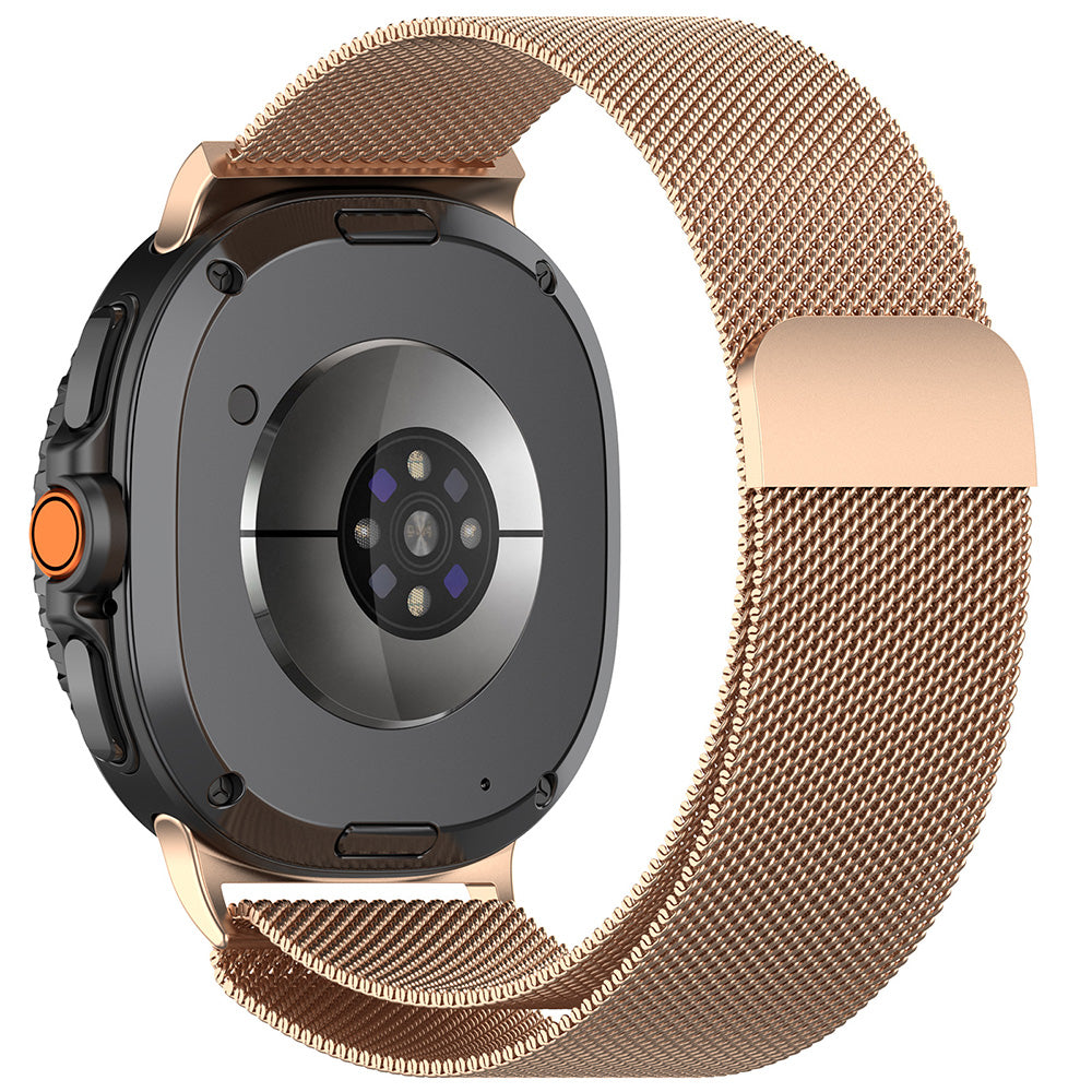 Curea Techsuit W009 pentru Samsung Galaxy Watch8 / Watch8 Classic Series, Roz Aurie