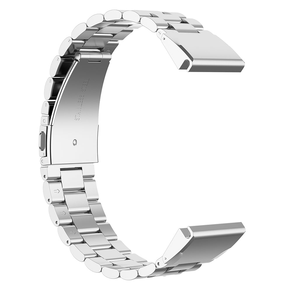 Curea Techsuit W010 pentru Garmin Instinct / Approach / Fenix Watch Series, 20mm, Argintie