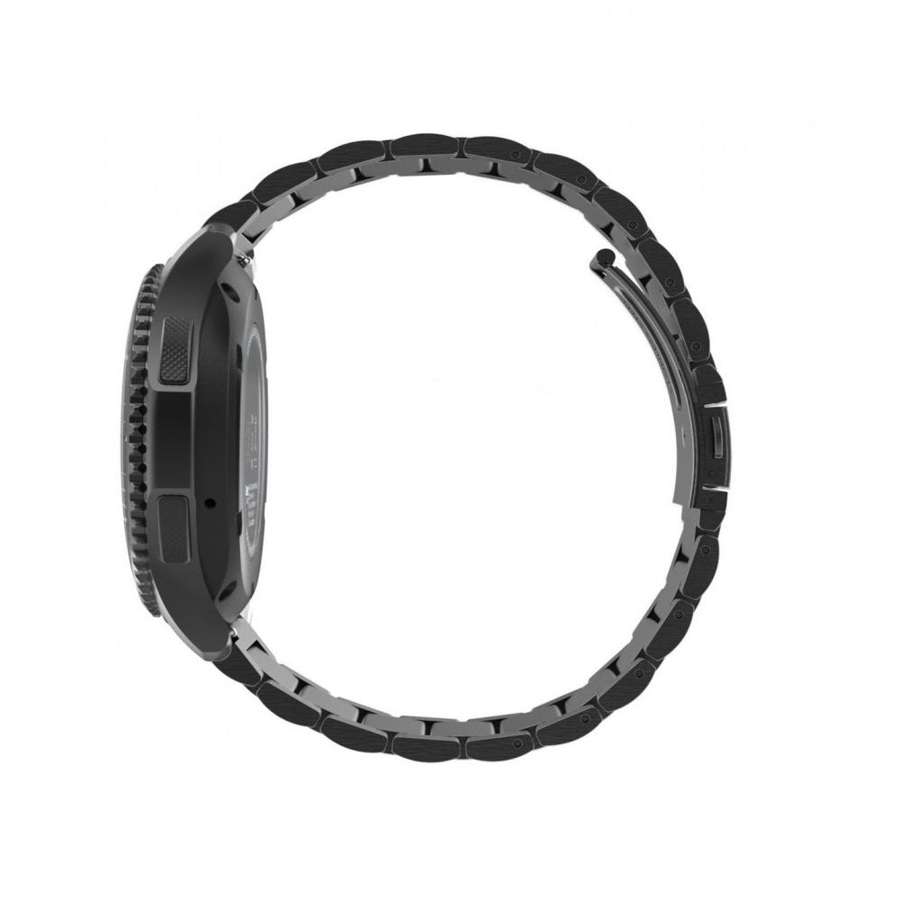 Curea Techsuit W010 pentru Huawei Watch / Garmin Watch Series, 18mm, Neagra