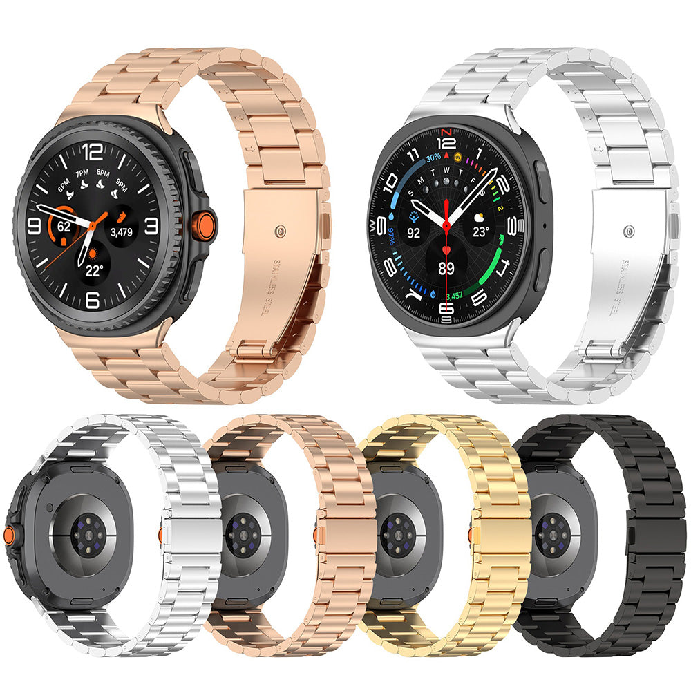 Curea Techsuit W010 pentru Samsung Galaxy Watch8 / Watch8 Classic Series, Neagra