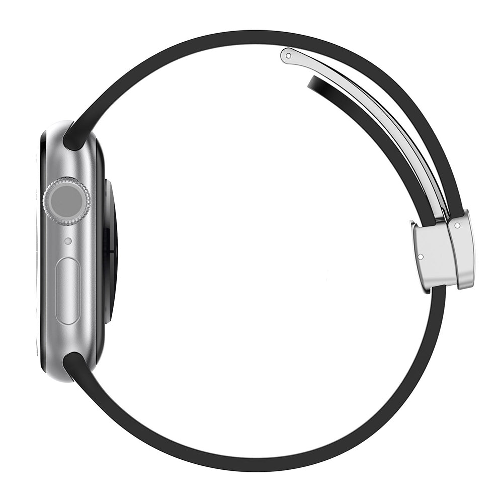 Curea Techsuit W011 pentru Apple Watch 42mm / 41mm / 40mm / 38mm Series, Albastra