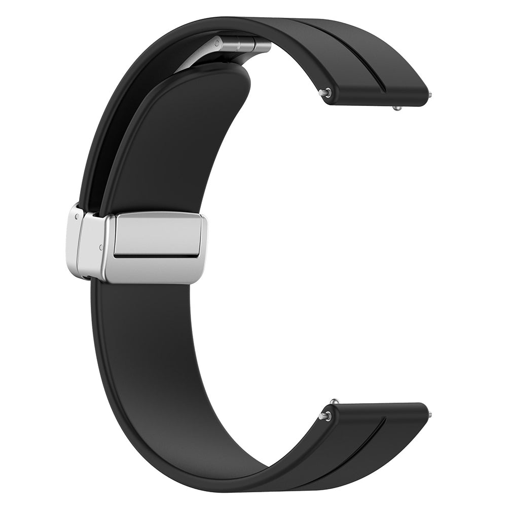 Curea Techsuit W011 pentru Huawei Watch / Xiaomi Watch Series, 22mm, Neagra