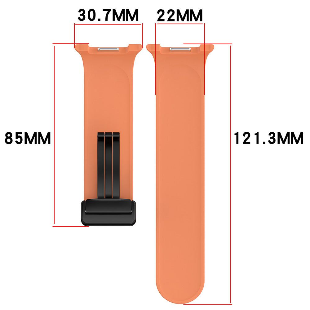 Curea Techsuit W011 pentru Samsung Galaxy Watch 8 Classic / Watch8 44mm / Watch 8 40mm, Bleumarin